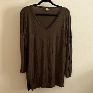 Oversized tunic shirt